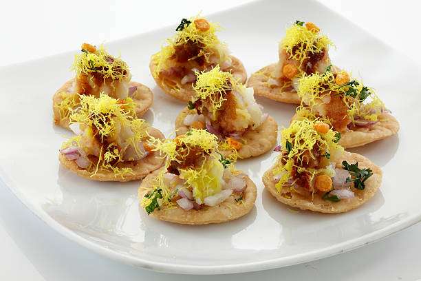 istock Sevpuri, Chat food, India 468184336