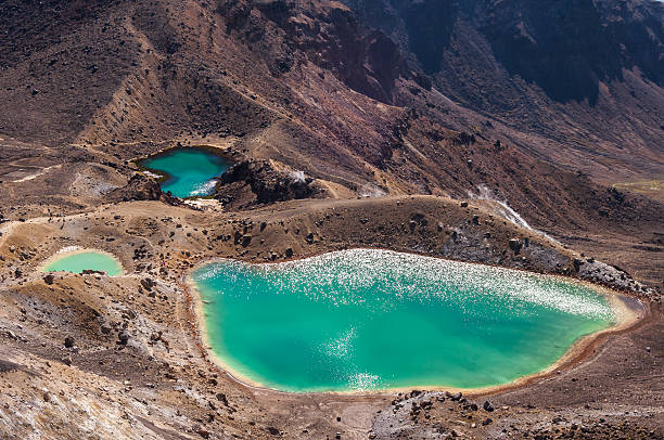 istock Emerald lakes, Tongariro national park 468187164