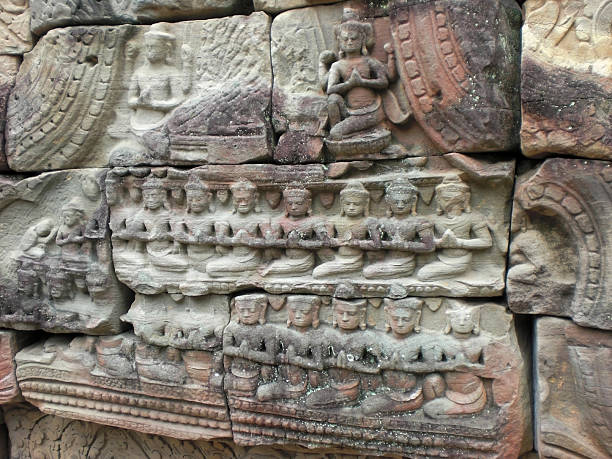 istock Khmer temple detail 468187276