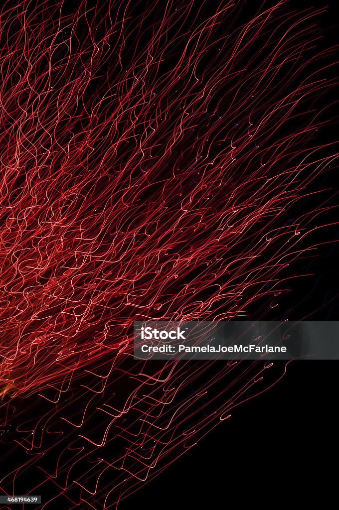 Красные линии света - Стоковые фото Абстрактный роялти-фри