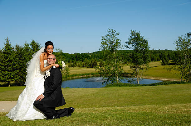 istock Wedding - Groom on knee 468195249