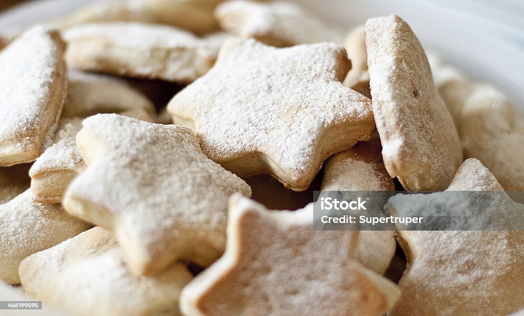 Cookies Homemade cookies sprinkled powder sugar. Art And Craft Stock Photo