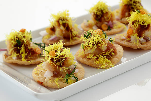 istock Sevpuri, Chat food, India 468200386