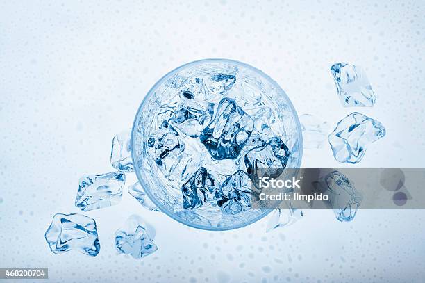 Water Glass Stock Photo - Download Image Now - 2015, Blue, Cold Drink