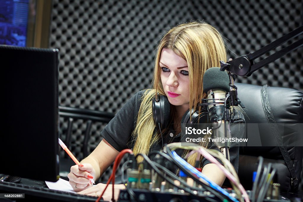 Concerts dans le Studio - Photo de Industrie de la télévision libre de droits