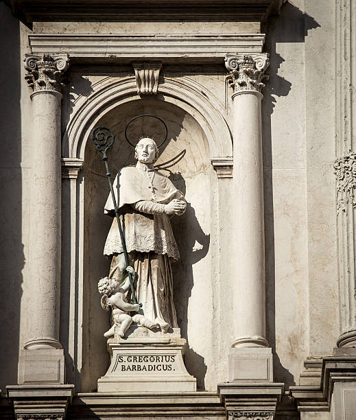 istock Statue of a saint 468209438