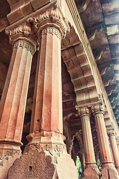 istock India, Agra. Palace inside of the Red Fort 468211892
