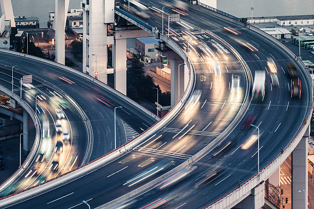 istock Nanpu bridge at night ,Shanghai ,China 468212334