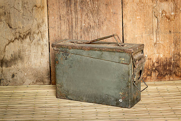 istock old ammunition box still life mat weave background 468212960