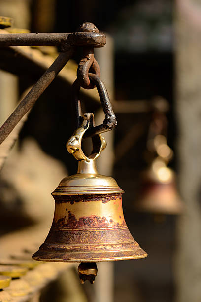 istock Bell in a buddhist temple in Kathmandu 468214705
