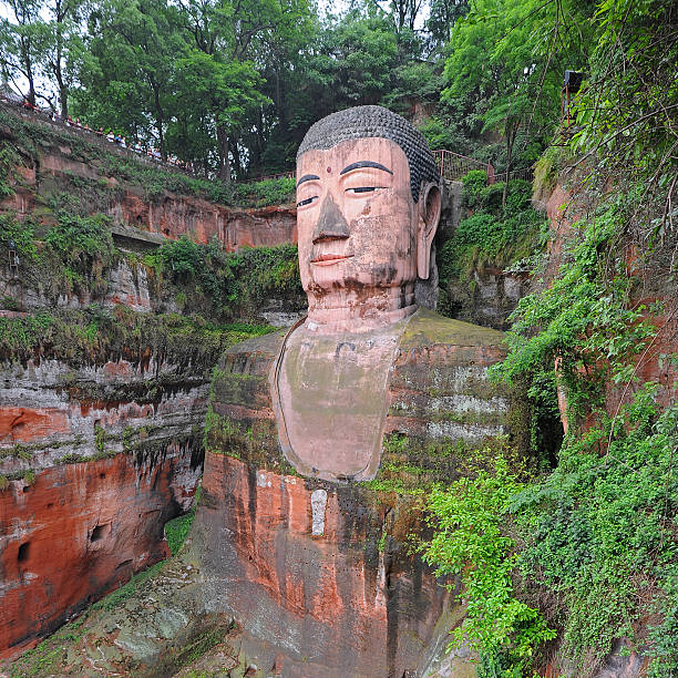 istock Famous Giant Buddha in Leshan - China 468216101
