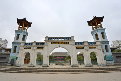 Famous Dongguan mosque in Xining, China