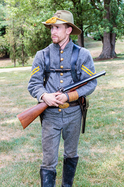 istock American Civil War Confederate Cavalryman 468216830