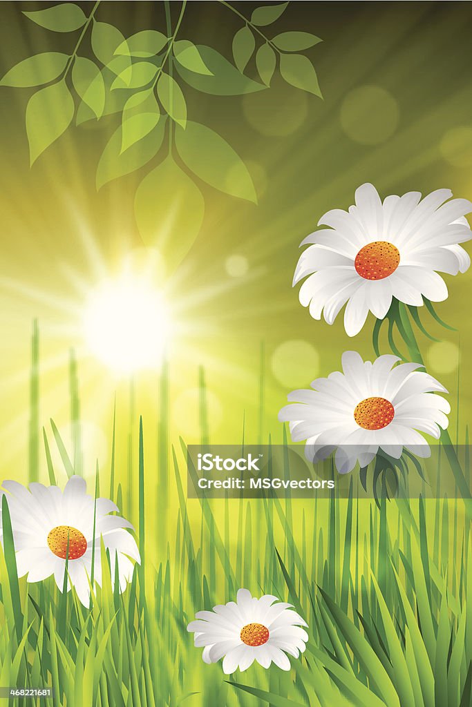 Spring Background Element Spring Background Stock Illustration - Download Image Now - Abstract ...