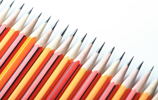 istock red and yellow Pencil 468223107