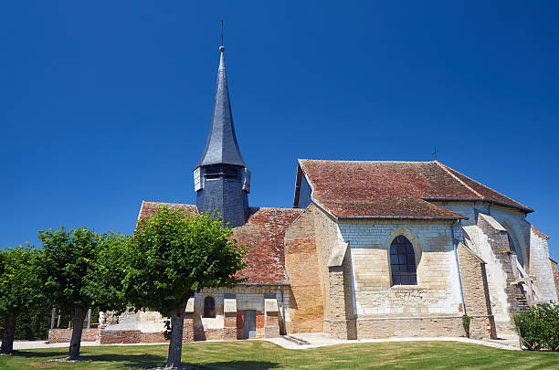 istock Medieval parish church in Champagne 468226044