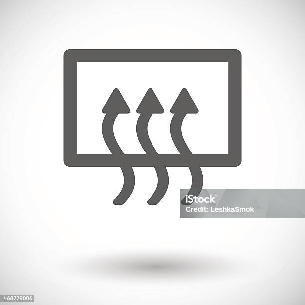 Rear Window Defrost Stock Illustration - Download Image Now - 2015, Air Conditioner, Air Duct