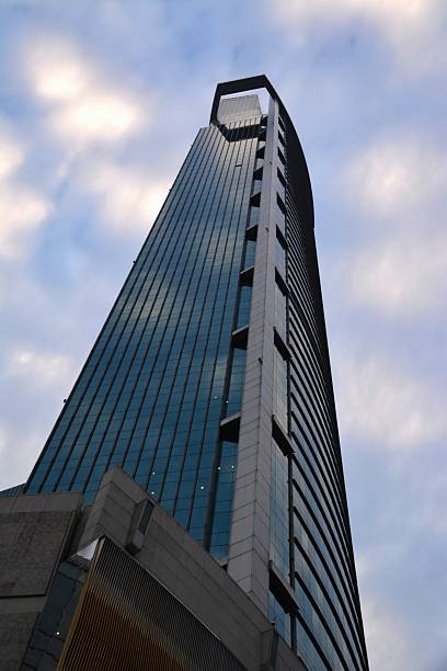istock Plaza 66 building against the clouds, Shanghai 468231712