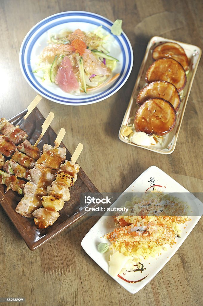 Típica comida japonesa - Foto de stock de Almoço royalty-free