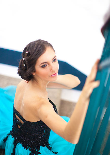 istock Beautiful young bride portrait 468241278