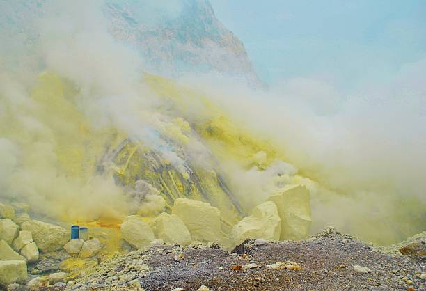 istock Sulphur Gases At Mount Ijen 468241739