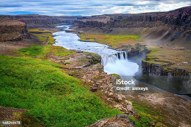 Hafragilsfoss Stock Photo - Download Image Now - 2015, Beauty, Beauty In Nature