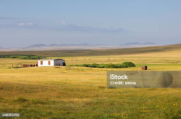 Steppe Stock Photo - Download Image Now - Blue, Bush, Dry