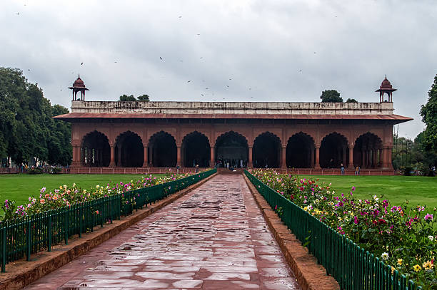 istock India, Agra. Palace inside of the Red Fort 468257052
