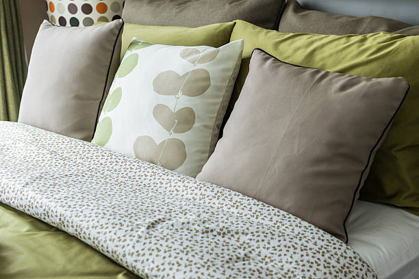 istock retro bedroom style with polka dot lamp 468260392