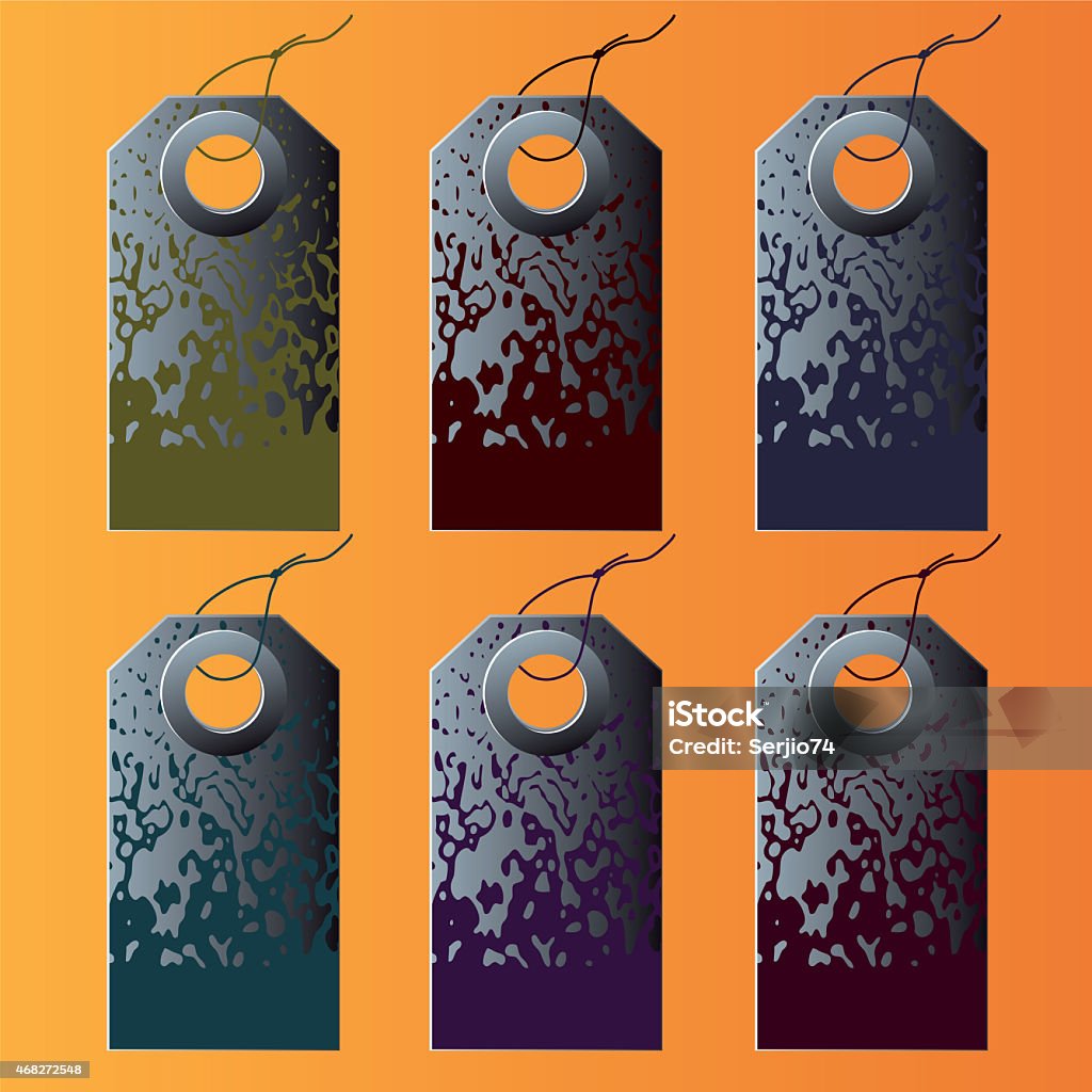 Tag Colorfull Colorful Tags Stock Illustration - Download Image Now - Badge, Blank ...