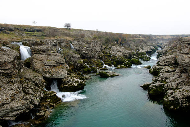 Cijevna falls near Podgorica in Montenegro waterfall