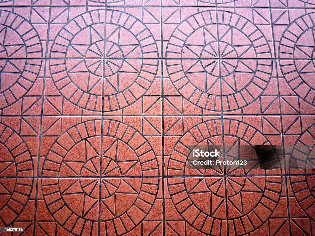 Tiling Pattern Using Circle Ceramic Floor Tile Pattern In Star And Circle Shape Stock Photo ...