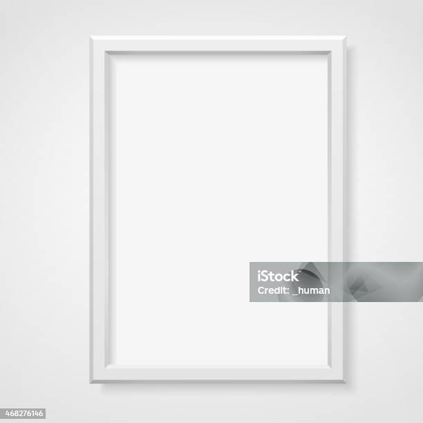 Empty Colour Frame Frame Stock Illustration - Download Image Now - Picture Frame, White ...