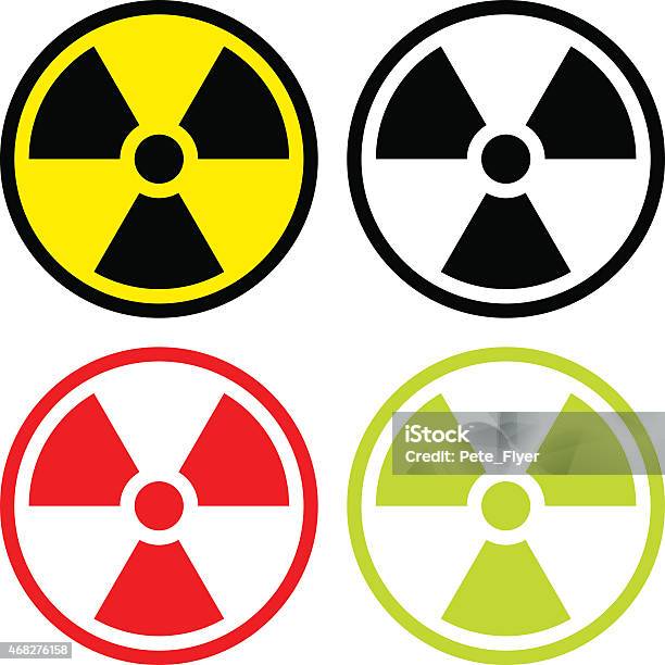 Radioactive Symbol Stock Illustration - Download Image Now - Symbol, Radiation, Radioactive Contamination