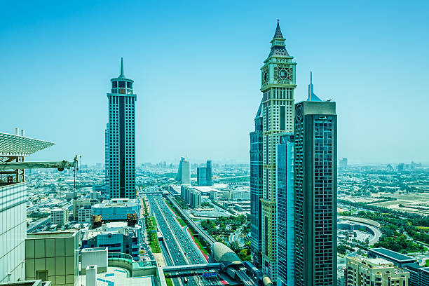 istock Modern skycrapers in Dubai, United Arab Emirates 468276612