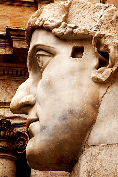 istock Close up Profile of Constantine Colossus 468276790