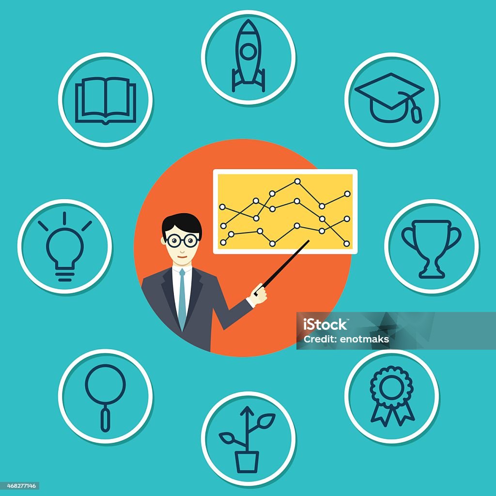 Training Guide Vector Vector Concept Of Training With Components Stock Illustration ...