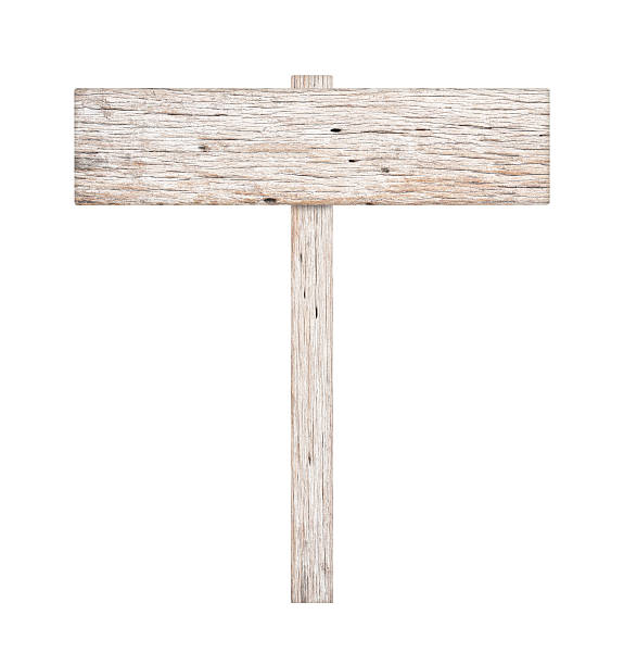 istock Wooden sign isolated on white background 468279934