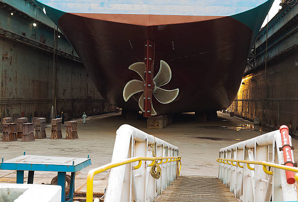 istock Propeler of the big ship 468284370