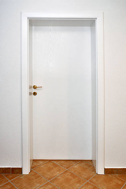 istock Wooden door 468290840