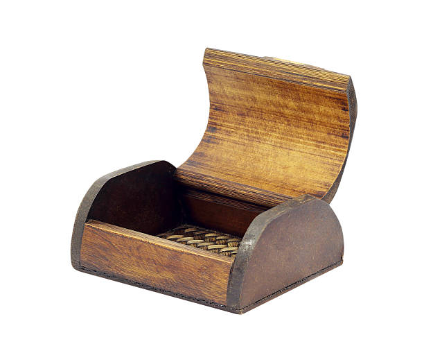 istock wooden card box isolated on white background 468294390