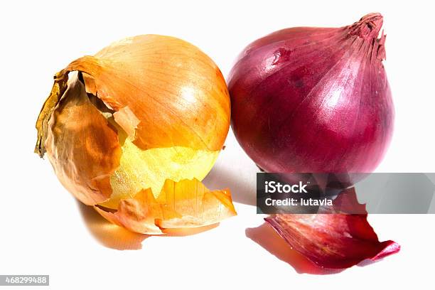 Fresh Onion Stock Photo - Download Image Now - 2015, Brown, Cut Out