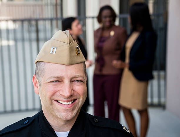 istock Smiling Caucasian Naval Sailor 468307825