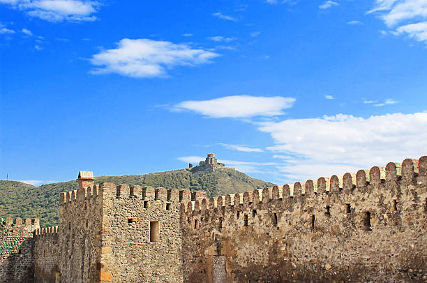 istock View of Jvari from Svetitskhoveli Cathedral in Mtskheta, Georgia 468313746