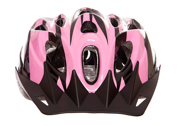 istock pink womens cycling helmet 468317510