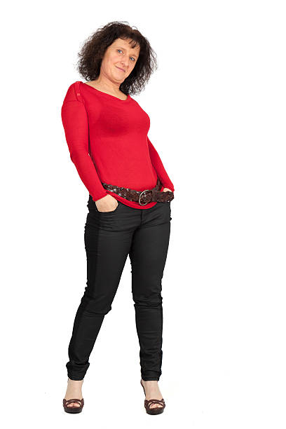 istock Beautiful woman doing different expressions in different sets of clothes 468326584