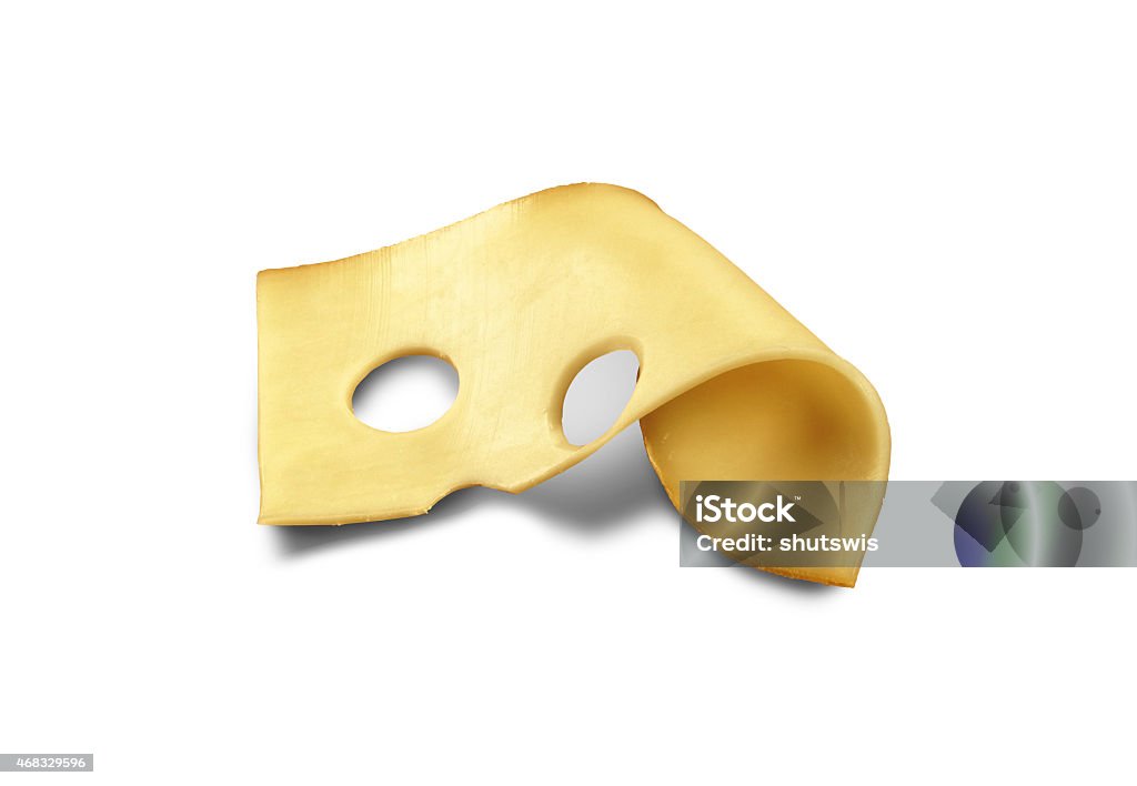 Piece of tasty fresh cheese isolated on white 2015 Stock Photo