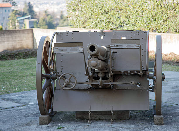 istock old gun of World War I 468330386
