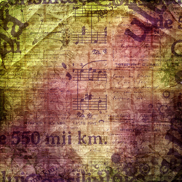 istock Abstract beautiful background in the style of mixed media 468330600