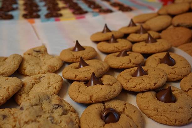 istock Peanut Butter Blossom Cookies 468330696